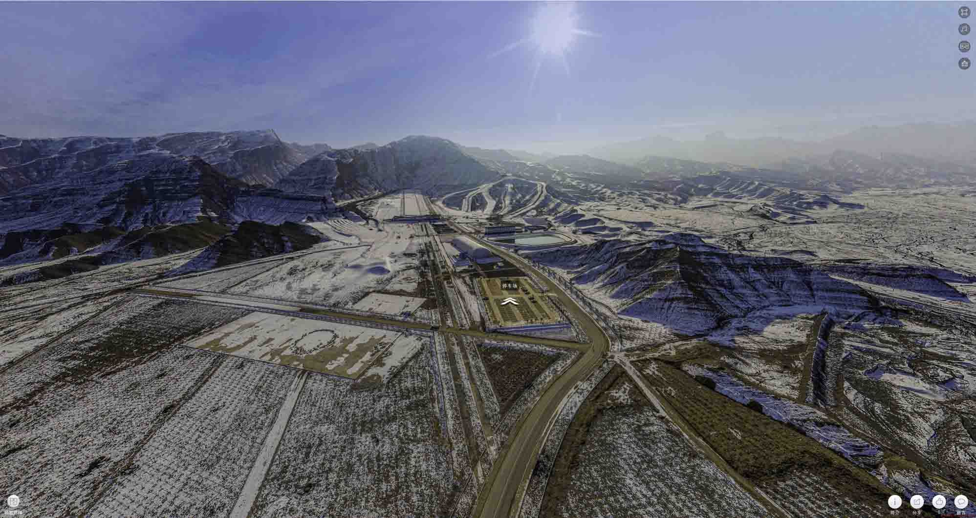 石景山720全景技术：开启全方位视觉新纪元——在手绘地图中的应用探索